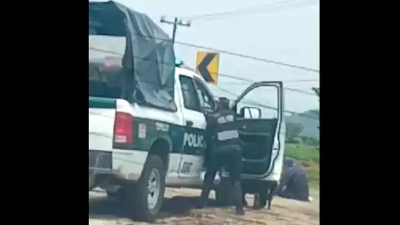 Elementos de la SSC se enfrentaron a disparos contra delincuentes. Foto: Especial
