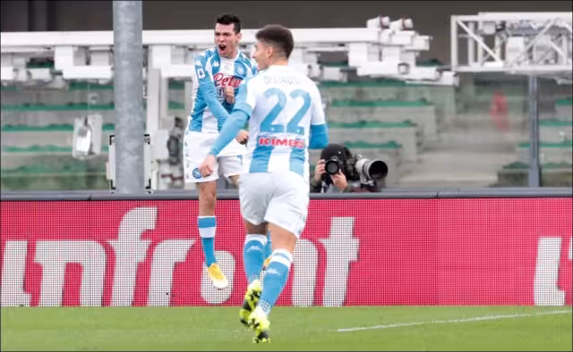 Chucky aumenta su cuota goleadora en la Serie A, donde llegó a los nueve goles en 18 partidos en la actual temporada.
