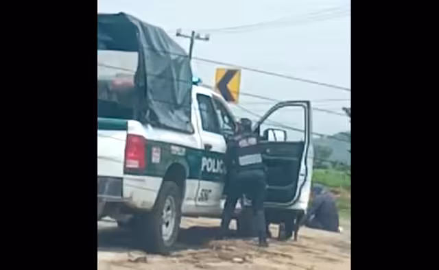 Elementos de la SSC se enfrentaron a disparos contra delincuentes. Foto: Especial