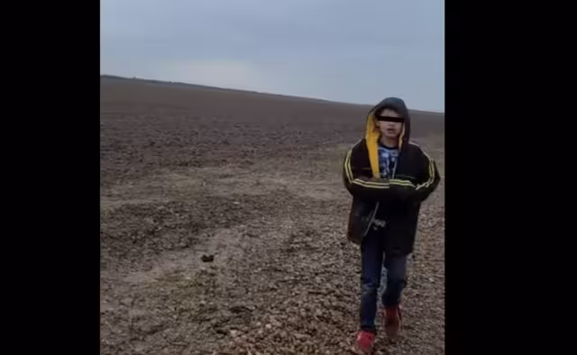 Patrulla Fronteriza rescata a niño migrante abandonado