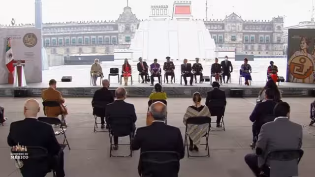 AMLO encabezÓ la ceremonia por los 500 años de Resistencia Indígena en la que busca el rescate de la memoria histórica