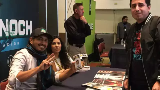 El actor causó furor con su presencia en la convención de cómics La Mole en CDMX