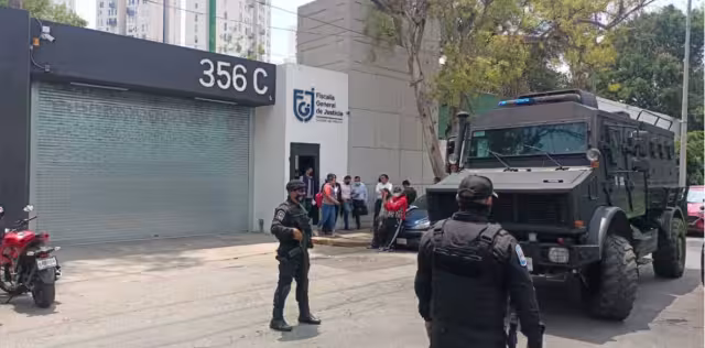 Agentes viales custodiarán el traslado de los 14 detenidos durante la balacera en Topilejo