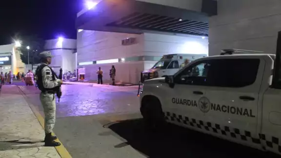 La víctima fue trasladada al Hospital General