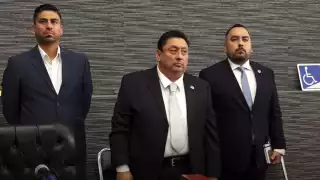 Fiscal de Morelos Uriel Carmona comparece ante el Pleno del Congreso Estatal