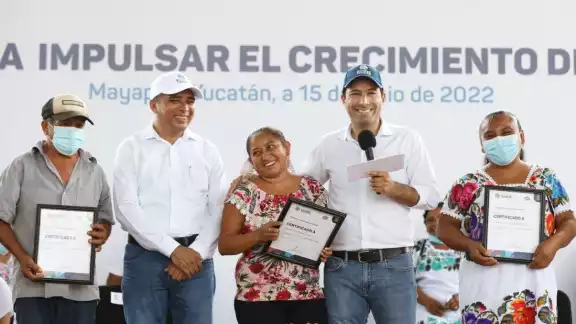 El mandatario hizo un recuento de las acciones de gobierno que han beneficiado a la población