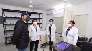 Se destacó que con estas acciones se busca dar una atención médica más digna y de calidad, en espacios adecuados