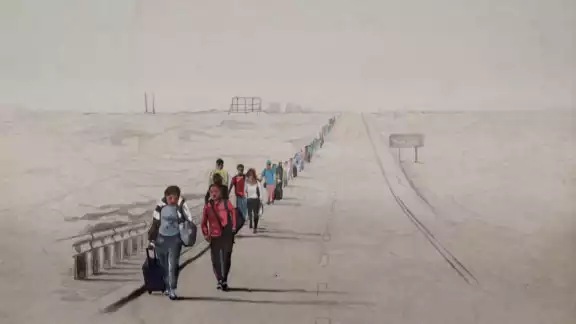 Al menos 82.4 millones de personas se encuentran en búsqueda de un lugar más seguro para vivir. Al menos 82.4 millones de personas se encuentran en búsqueda de un lugar más seguro para vivir.