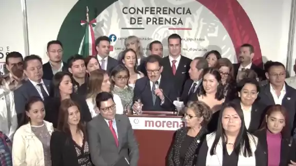 La bancada de Morena en la Cámara de Diputados pide unidad a sus militantes