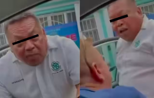 El taxista fue identificado y suspendido de manera indefinida.