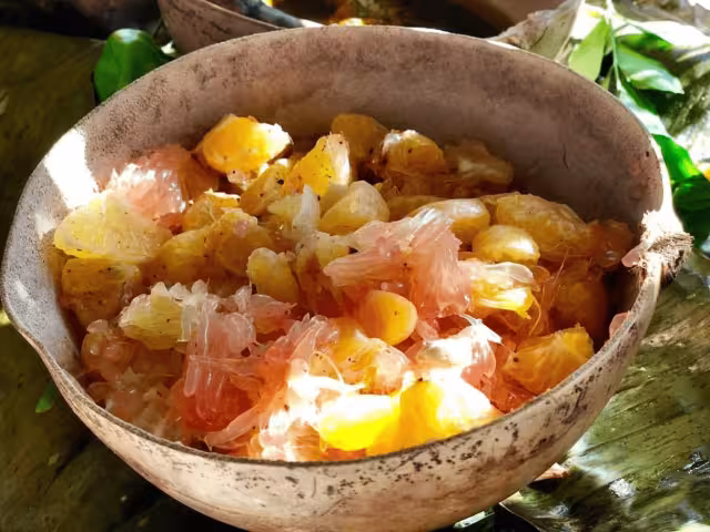 “El revoltijo cítrico que refresca el alma campechana”