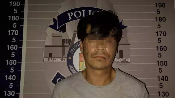 Uno de los detenidos