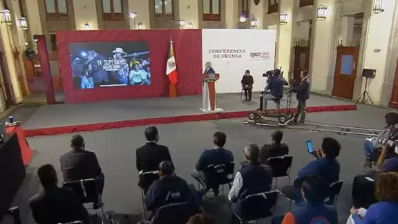 El presidente Andrés Manuel López Obrador celebró el concierto de que Grupo Firme ofreció en el Zócalo de la Ciudad de México El presidente Andrés Manuel López Obrador celebró el concierto de que Grupo Firme ofreció en el Zócalo de la Ciudad de México