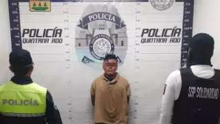 Detienen a hombre por intento de homicidio en la Quinta Avenida de Playa del Carmen