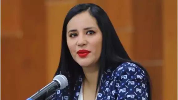 Sandra Cuevas negó haber borrado murales. Foto: Twitter @SandraCuevas_