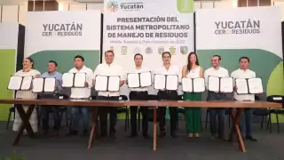 Mauricio Vila Dosal presenta el Sistema Metropolitano para el Manejo de Residuos en Mérida