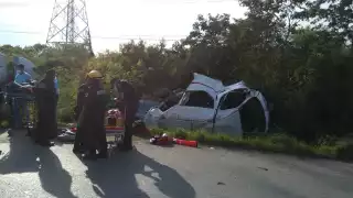 Tras el trágico accidente terminó con cuatro muertos y nueve heridos 
