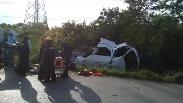 Tras el trágico accidente terminó con cuatro muertos y nueve heridos 
