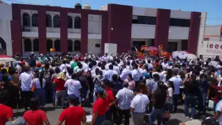 Los simpatizantes llegaron de diversos municipios de Campeche