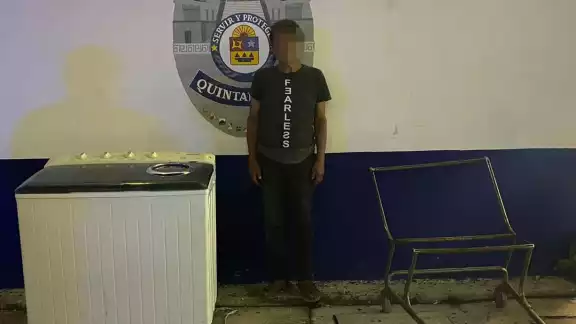 Tras realizar la búsqueda, se encontró a un hombre que empujaba un carreta
