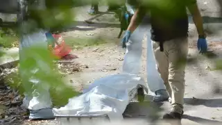 El cuerpo fue trasladado al Servicio Médico Forense en calidad de desconocido