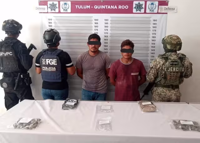 Los detenidos fueron identificados como Alfredo “N”, alias “Fred” y Jacinto “N”, alias “Chinto”