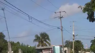 La descarga fue fulminante, ya que al caer al suelo, ya no contaba con signos vitales