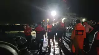 Fueron rescados el domingo por la noche