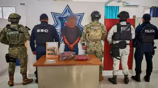 Aseguran más de 7 mil dosis de metanfetamina durante “Operación Sable” en Quintana Roo