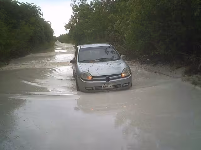 El transporte público en la Zona Continental tuvo que suspenderse