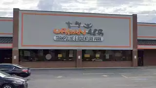 Estacionamiento del Urban Air, lugar donde mataron al youtuber