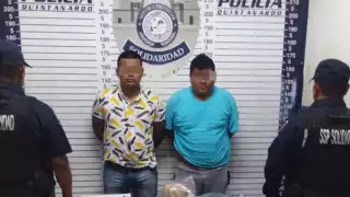 Los detenidos fueron identificados como Rafael N. y Alexis H.