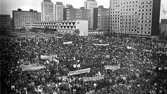 En México, durante cada conmemoración de esta fecha, se utiliza la frase: 'El 2 de Octubre no se olvida'