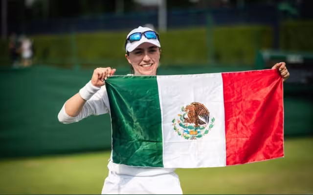 La tenista potosina fue eliminada en primera ronda del cuadro principal ante la polaca Magda Linette