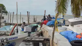 Puertos de Sisal han sido cerrados este lunes por el mal clima