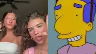 ¡Es igualita!: Joven se hace viral en TikTok por su parecido a Milhouse de Los Simpsons