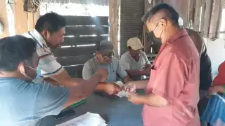 Cada ejidatario recibió la cantidad de mil 500 pesos