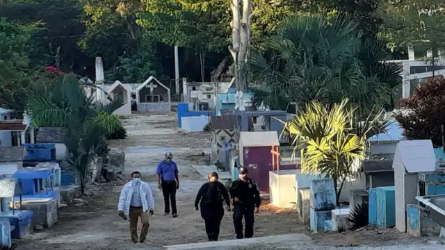 Tras el hallazgo, se pidió apoyo a la policía municipal quien se movilizó hasta el lugar