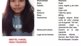 La menor fue vista por última vez el 12 de mayo