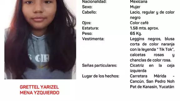 La menor fue vista por última vez el 12 de mayo