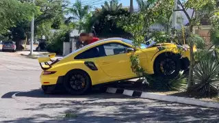 Sólo se reportaron daños materiales por este percance