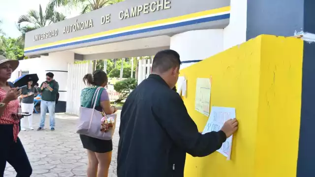 Alumnos de la UAC protestaron para exigir mayor seguridad tras el robo a una estudiante
