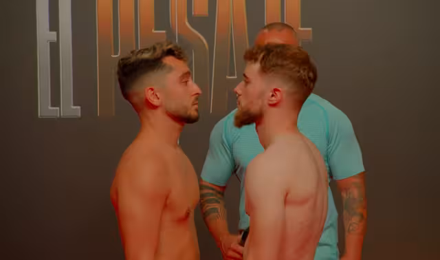 Los primeros en pasar por el pesaje oficial fueron Carola y Spursito, quienes protagonizarán el primer combate de La Velada del Año 2