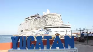 Yucatán recibe por primera vez el crucero 'Norwegian Prima'
