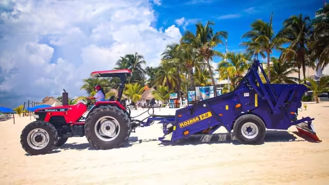 El titular de la Zofemat en Isla Mujeres indicó que se harán investigaciones sobre la ausencia de la barredora en la ínsula