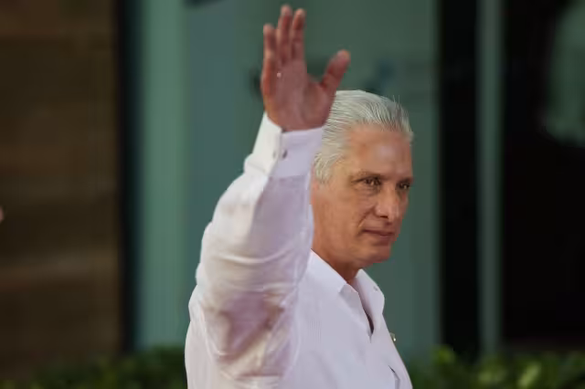 Miguel Díaz-Canel, presidente de Cuba.