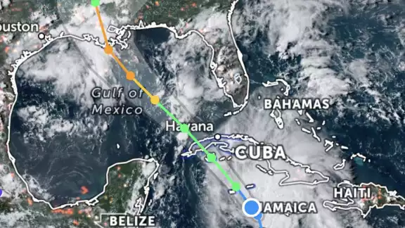 Después de ser la Depresión Nueve, hace un momento se formó la Tormenta Tropical Ida Después de ser la Depresión Nueve, hace un momento se formó la Tormenta Tropical Ida