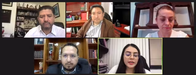 Las conductas denunciadas eran atribuidas a María del Carmen Sánchez Jaime, Milton Candelario Conde Martín, Brayan Adrián Encalada Canela y Luis Gamero Barranco