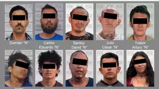 Fiscalía de Quintana Roo obtiene vinculación a proceso contra 10 personas por narcomenudeo en Cancún