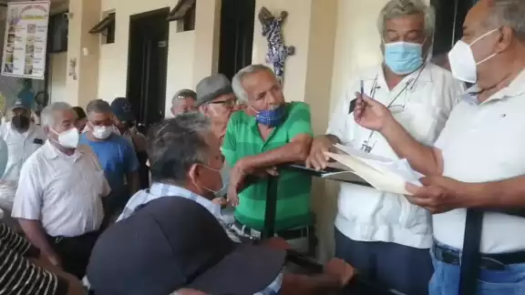 El presidente del departamento de jubilados no se presentó en el lugar
